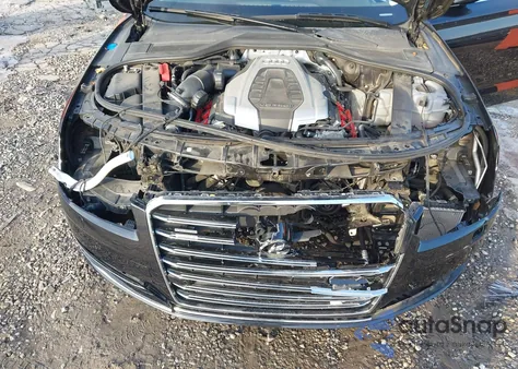2015 Audi A8 L 3.0T from USA, damaged, VIN WAU3GAFDXFN028423